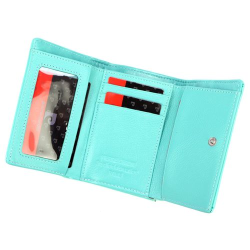 skóra naturalna + Damski portfel ze skóry ekologicznej Pierre Cardin 07 SHINY 117 na Arena.pl