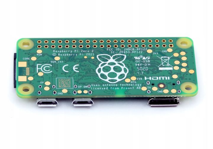 Raspberry Pi Zero 2 W z 512MB RAM, 4x1GHz, WiFi, Bluetooth zdjęcie 3