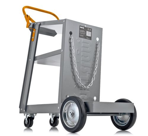 WÓZEK SPAWALNICZY DO SPAWAREK z półką na butle na kółkach 4 półki MP0181 na Arena.pl