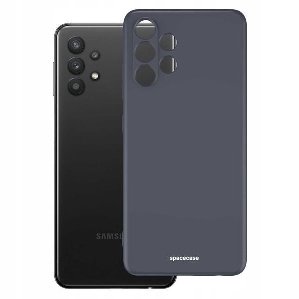 Spacecase Silicone Case Galaxy A32 4G Black zdjęcie 2