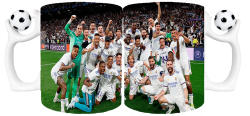 Kubek z piłką dla Fana Real Madryt na Arena.pl