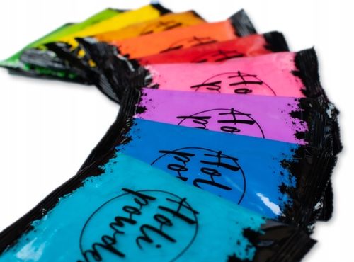 Kolorowe proszki Holi na festiwal święto kolorów PAKIET 12 SZTUK do na Arena.pl