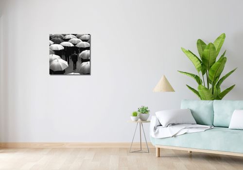 Obraz 50x50cm Samotność w Tłumie na Arena.pl
