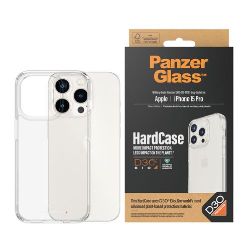 ETUI DO IPHONE 15 PRO PANZERGLASS HARDCASE TRANSPARENTNE D3O na Arena.pl
