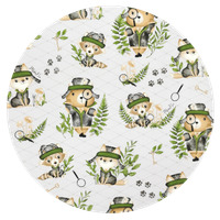 KIECZMERSKI Rożek standard 75x75 cm MIMINU DESIGN wzór Detektyw