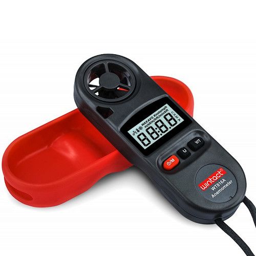 ANEMOMETR WIATROMIERZ MIERNIK WIATRU Z TERMOMETREM na Arena.pl