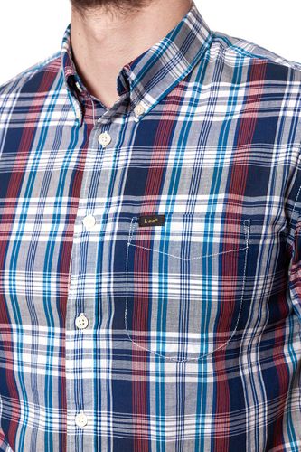 LEE LEE BUTTON DOWN SS NAVY L886ZN35 M na Arena.pl