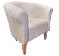 Fotel Milo D18 wanilia nogi 20 buk