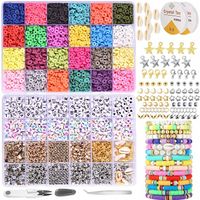 ZESTAW KORALIKÓW DO ROBIENIA BRANSOLETEK BIŻUTERII ZAWIESZKI SERDUSZKA