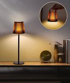 Bezprzewodowa lampa stołowa LED ściemniana, akumulatorowa, dotykowa 39 cm