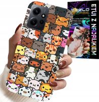 ETUI DO XIAOMI NOTE 12 4G - PLECKI W SŁODKIE KOTKI, KOTY, OBUDOWA