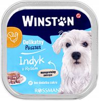 WINSTON KARMA MOKRA DLA DOROSŁYCH PSÓW Z INDYKIEM I RYŻEM 150 G