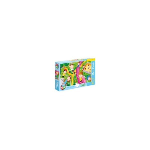 Maxi puzzle 36 plac zabaw MULTIGRA zdjęcie 1