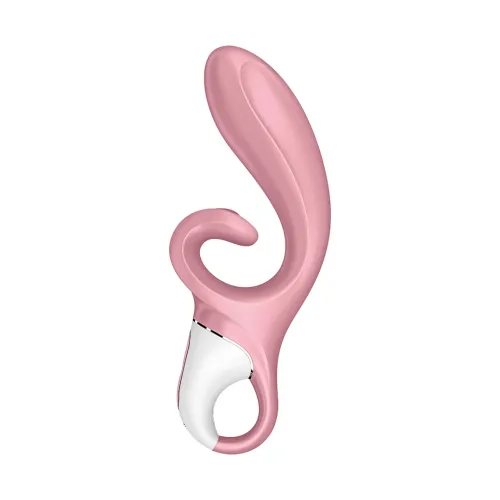 satisfyer hug me - wibrujący model podwojny z bluetooth, rożowy na Arena.pl