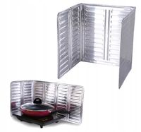 EKRAN do smażenia OSŁONA ALU przeciw ROZPRYSKOM OLEJU Czysta KUCHNIA