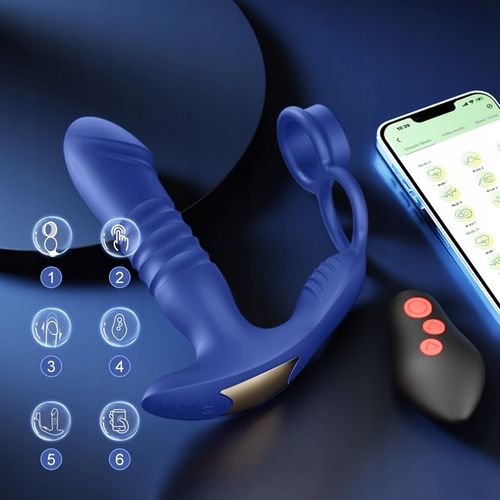 Zdalnie sterowany masażer prostaty z aplikacją APP na Arena.pl