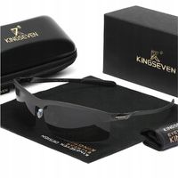 Okulary Przeciwsłoneczne Męskie POLARYZACYJNE Filtr UV400 Zestaw Kierowców