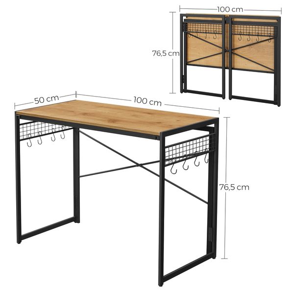 Biurko Komputerowe - sonoma - LWD042B11 zdjęcie 3