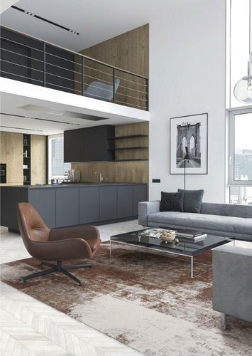 Dywan Rust Grey 200x300 Carpet Decor Magic Home na Arena.pl