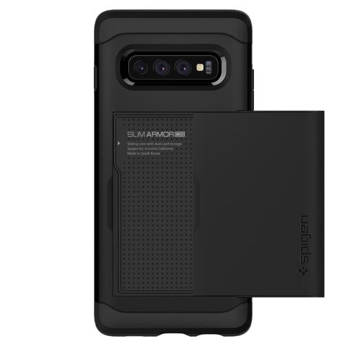 SPIGEN SLIM ARMOR CS GALAXY S10+ PLUS BLACK na Arena.pl