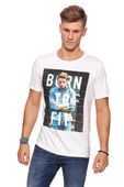LEE T SHIRT PHOTO TEE WHITE CANVAS L60QEPRR L