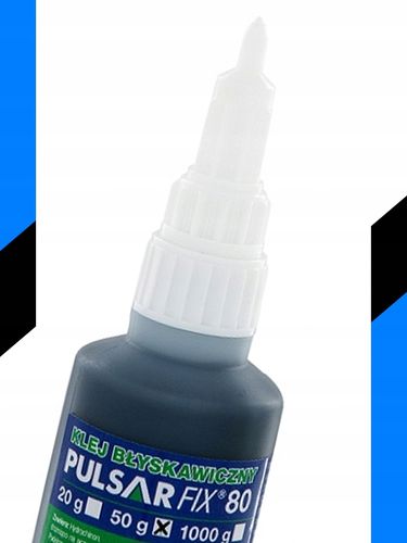 KLEJ CZARNY CYJANOAKRYLOWY PULSAR GĘSTY FIX-80 50 g na Arena.pl