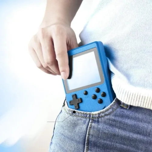 PRZENOŚNA MINI KONSOLA RETRO 400 GIER GAMEBOY DODATKOWY PAD GRA NA 2 OSOBY na Arena.pl