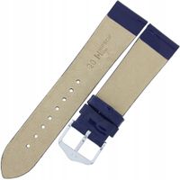 Pasek do zegarka - Hirsch 01536180-2-20 niebieski 20mm