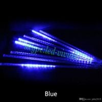 LAMPKI SOPLE METEORY SPADAJĄCY ŚNIEG 50CM NIEBIESK