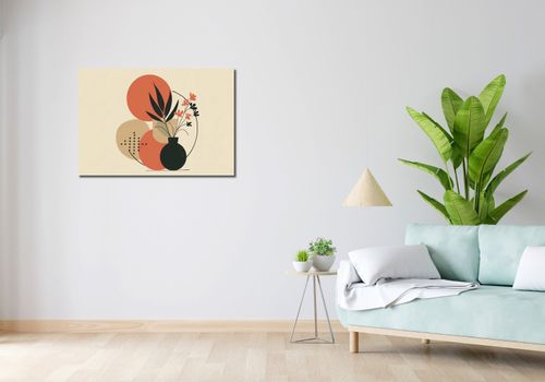 Obraz 90x60cm Wazon z Kwiatami na Arena.pl