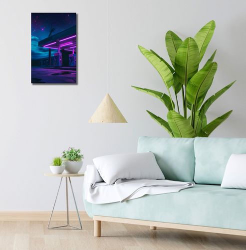 Obraz 30x50cm Moc Neonowej Nocy na Arena.pl
