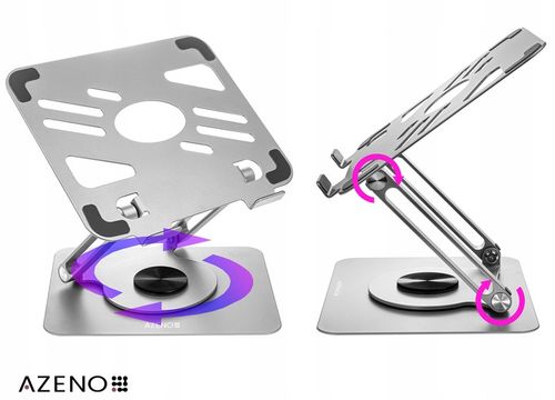 PODSTAWKA POD LAPTOPA 17 REGULOWANA OBROTOWA 360 stopni STOLIK POD LAPTOPA na Arena.pl