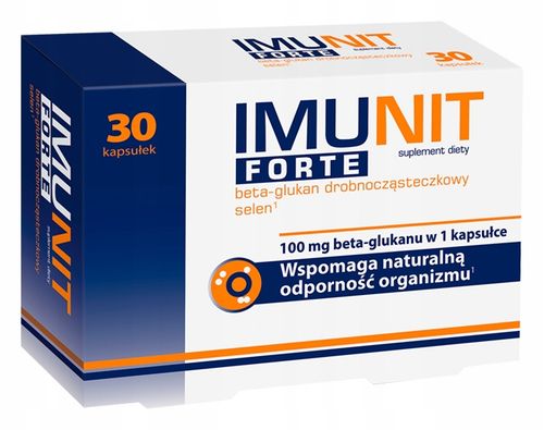 Solinea Imunit Forte 30 kapsułek beta-glukan selen na Arena.pl