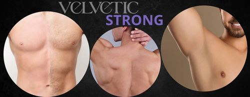WOSK DO DEPILACJI DLA MĘŻCZYZN VELVETIC STRONG FOR MEN ZESTAW 100 SZTUK na Arena.pl