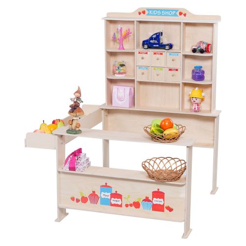 STRAGAN SKLEP DREWNIANY DUŻY KRAM PRZEDSZKOLA DOMU na Arena.pl