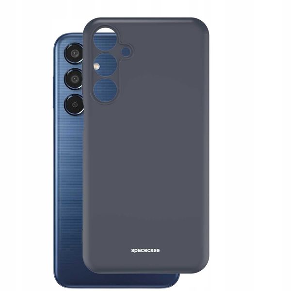 Spacecase Silicone Case Galaxy M35 5G Black zdjęcie 3