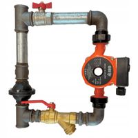 ZESTAW OBEJŚCIE POMPY PIONOWE WYSOKIE 5/4'' + POMPA IBO 25/60-180