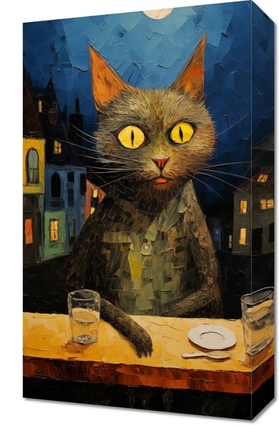 Obraz 30x50cm Nocny Obserwator zdjęcie 1