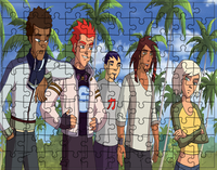 Puzzle tradycyjne Galactik Football