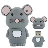 PENDRIVE USB SZYBKI FLASH DRIVE ULTRA PAMIĘĆ ZAWIESZKA PREZENT MYSZ 16GB