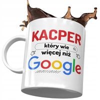 Kubek Dla Kacpra Przyjaciela Kolegi Na Prezent Z Nadrukiem Ze Zdjęciem