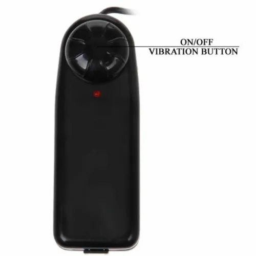 baile dynamic vibe 20 cm - model z wibracjami i funkcją obrotową, naturalny na Arena.pl