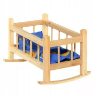 Tupiko, kołyska dla lalek z pościelą Tupiko