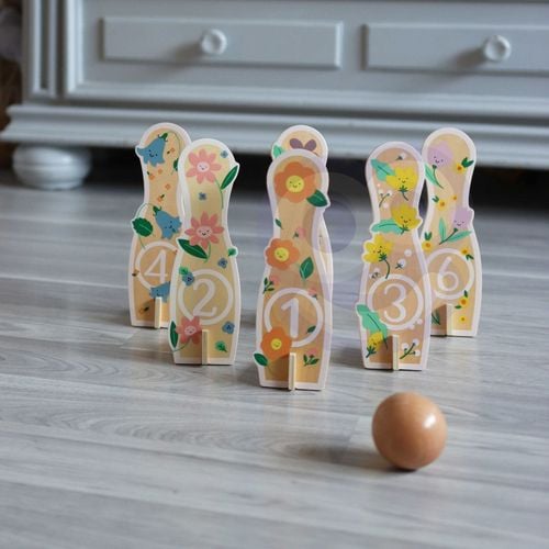 ZABAWKOWE KREGLE  DREWNIANE na Arena.pl