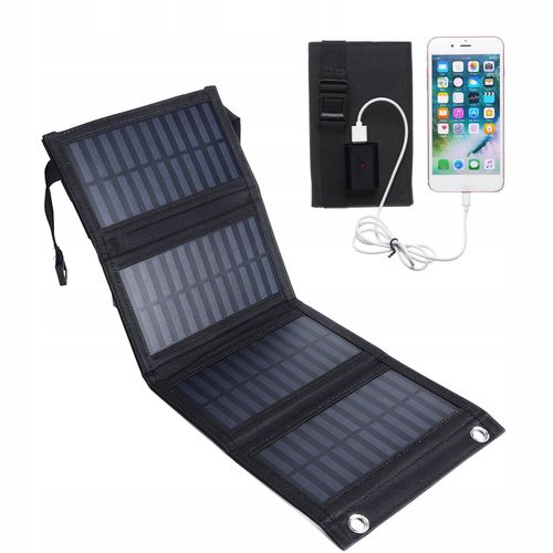 PANEL SOLARNY ŁADOWARKA USB SOLARNA 5W 5V na Arena.pl