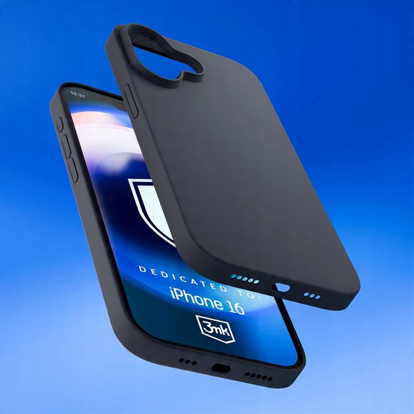 Etui na Apple iPhone 16 - 3mk HARDY Silicone MagCase Graphite zdjęcie 12