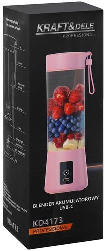 blender akumulatorowy usb-c 400ml / 2x3000mah kd4173 na Arena.pl