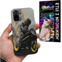 ETUI CASE DO XIAOMI NOTE 10 10s - MOTOR FAN Motocykle MĘSKIE WZORY PLECKI