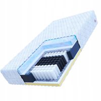 Materac LATEKS PAMIĘĆ KSZTAŁTU 80 x 200 x 29cm H2, H3 DLA ALERGIKA WYGODNY