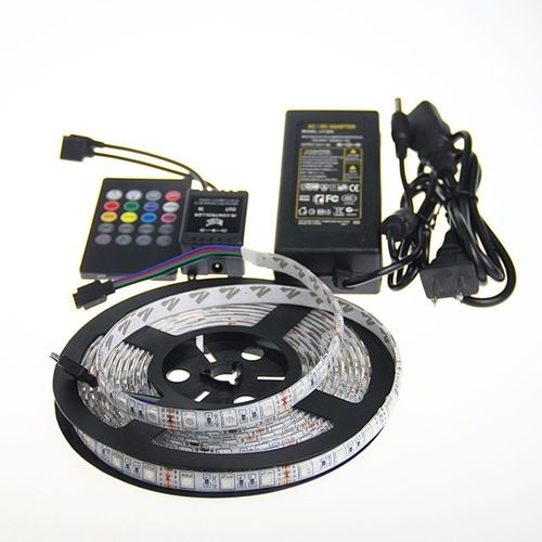 Zestaw taśma RGB 5050 300LED, kontroler muzyk, pilot na Arena.pl